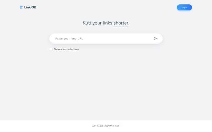 Screenshot of linkrjb.me