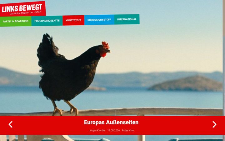 Screenshot of links-bewegt.de
