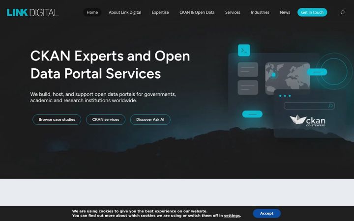 Screenshot of links.com.au
