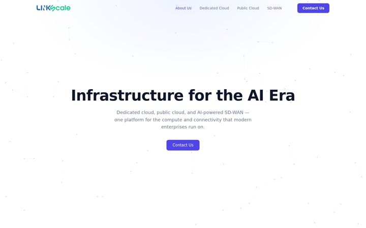 Screenshot of linkscale.com