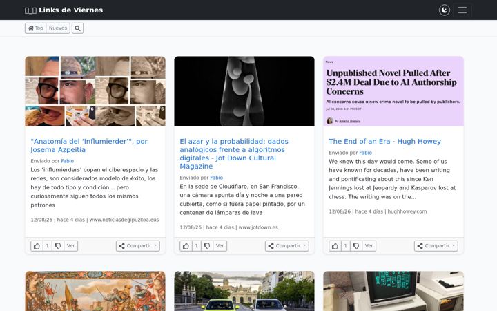 Screenshot of linksdv.com