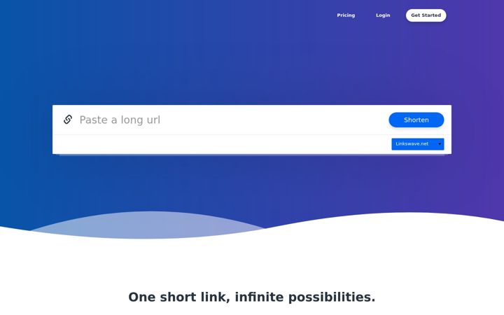 Screenshot of linkswave.net