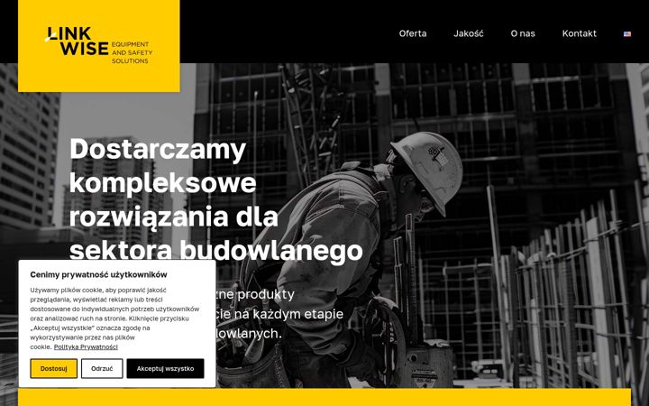 Screenshot of linkwise.com.pl