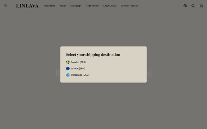 Screenshot of linlava.com