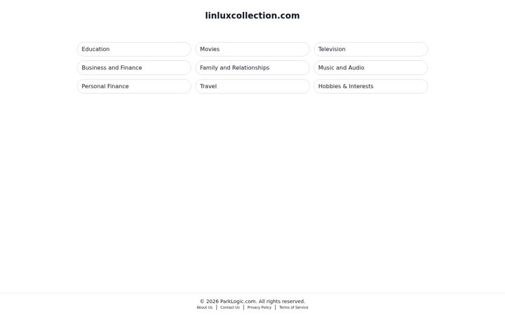 Screenshot of linluxcollection.com