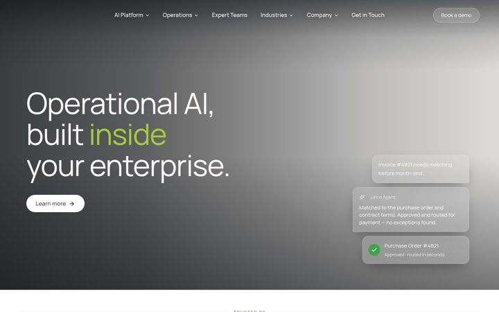 Screenshot of linnovate.net