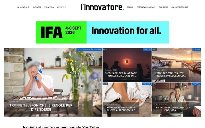 Screenshot of linnovatore.it
