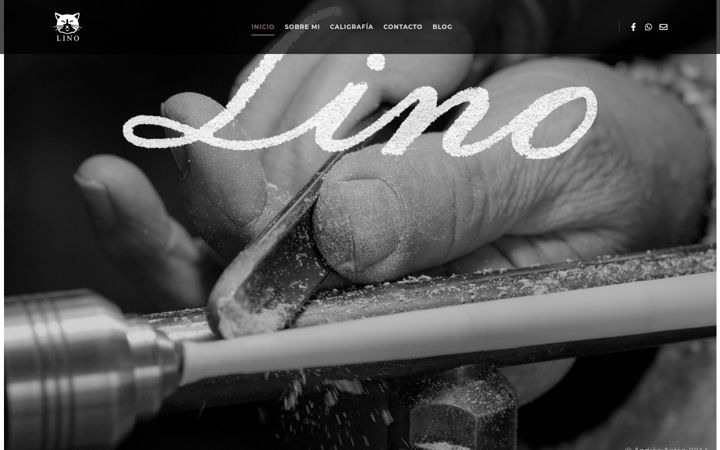 Screenshot of lino-art.com