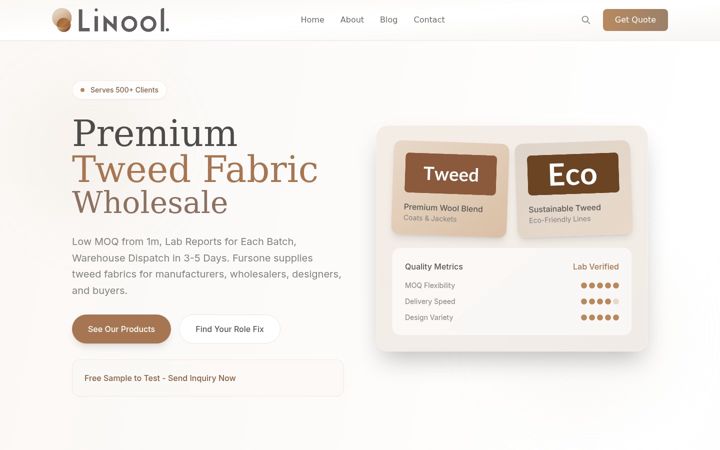 Screenshot of linool.com