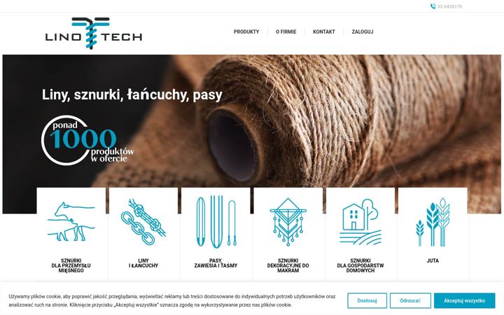 Screenshot of linotech.pl