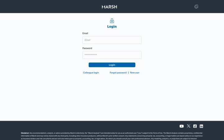 Screenshot of linqbymarsh.com
