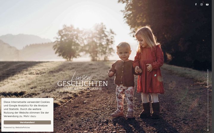 Screenshot of linsengeschichten.ch