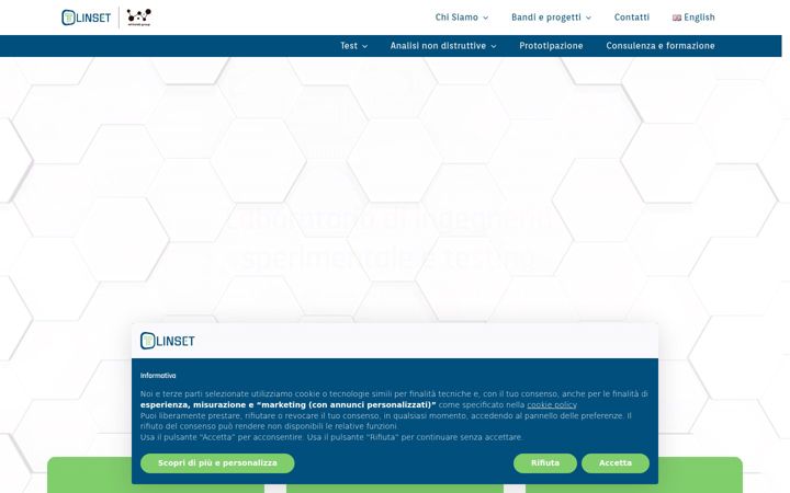 Screenshot of linset.it