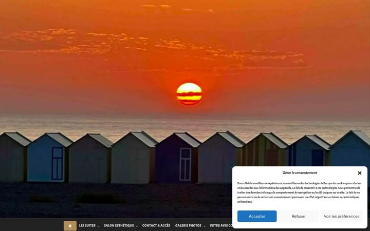 Screenshot of linstantcayeux.fr
