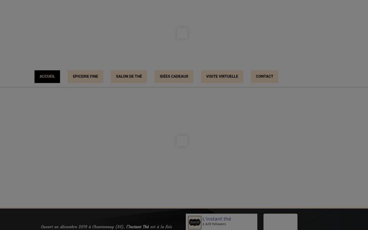 Screenshot of linstantthe-chantonnay.fr