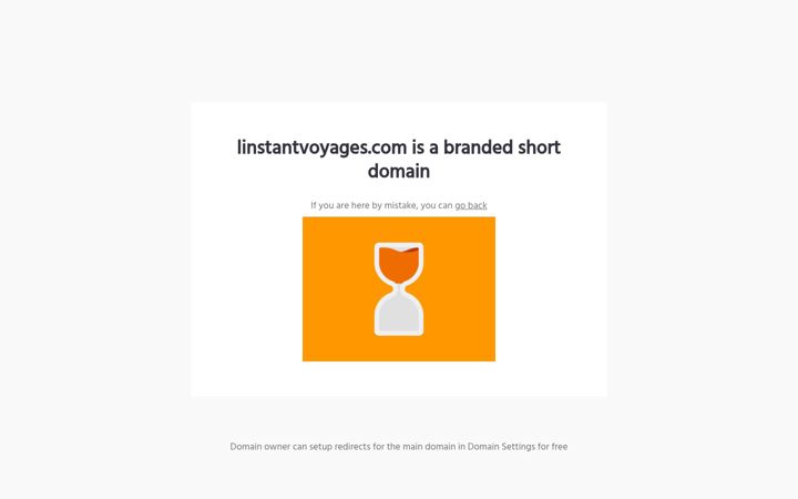 Screenshot of linstantvoyages.com