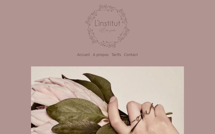 Screenshot of linstitutcotejardin.fr
