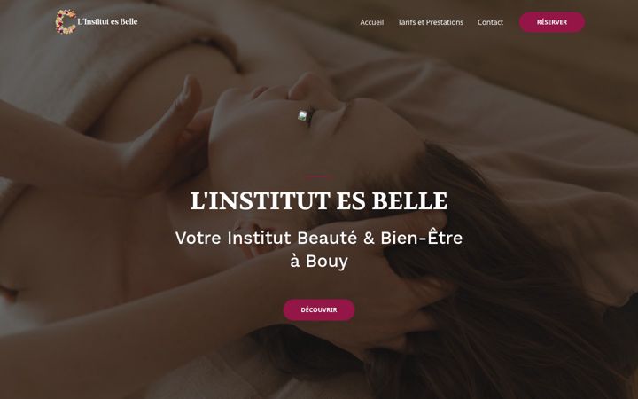 Screenshot of linstitutesbelle.fr