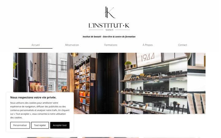 Screenshot of linstitutk.com