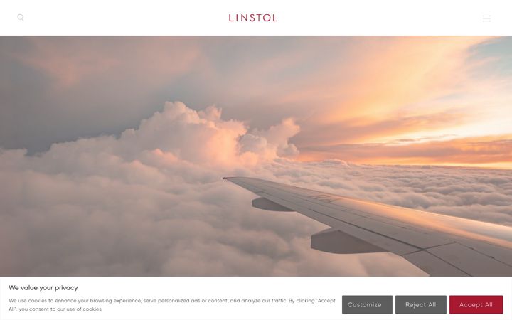 Screenshot of linstol.com