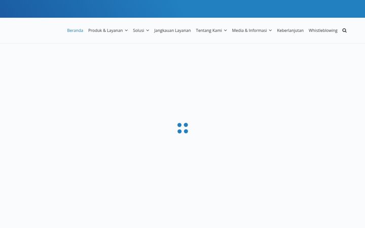 Screenshot of lintasarta.net