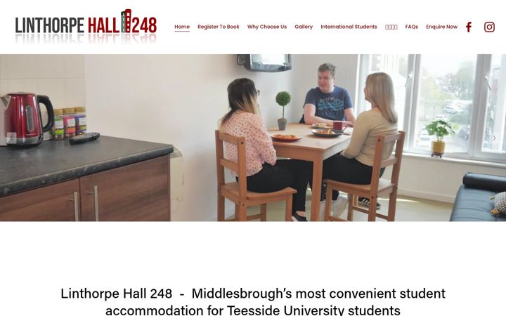 Screenshot of linthorpestudent248.co.uk