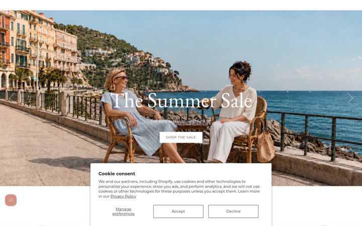 Screenshot of linticoshop.com
