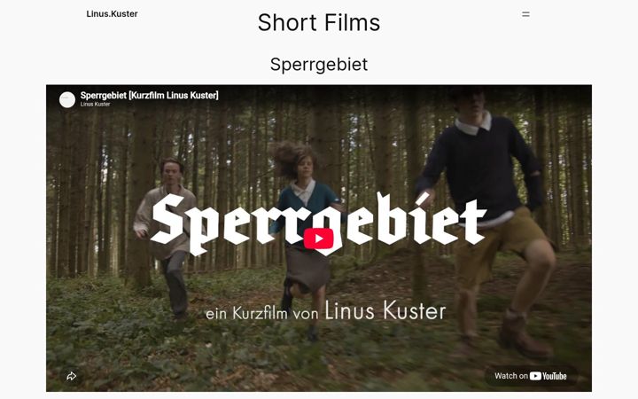 Screenshot of linus-kuster.ch