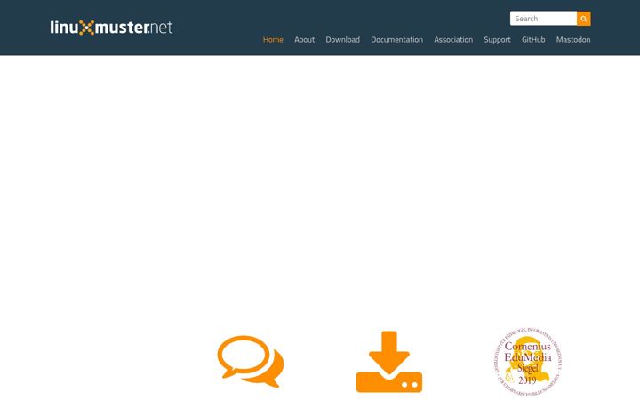 Zrzut ekranu linuxmuster.net