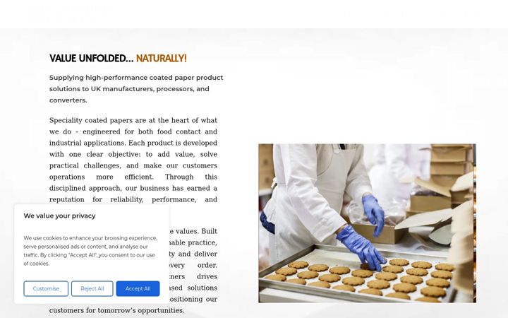 Screenshot of linwoodraker.co.uk