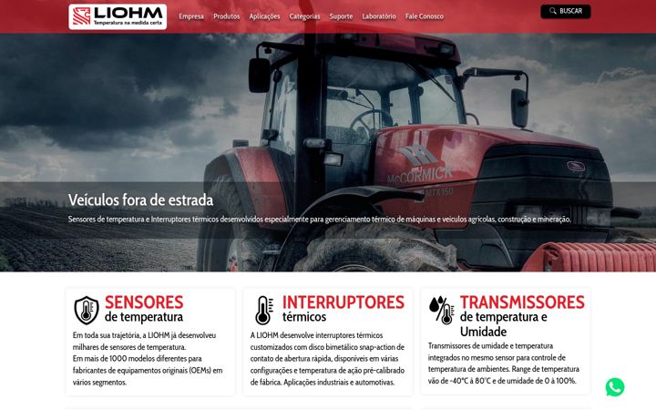 Screenshot of liohm.com