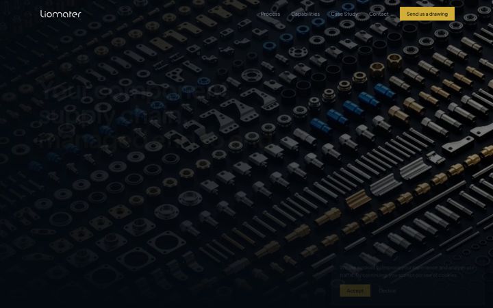 Screenshot of liomater.com