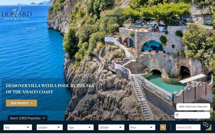 Screenshot of lionard.com