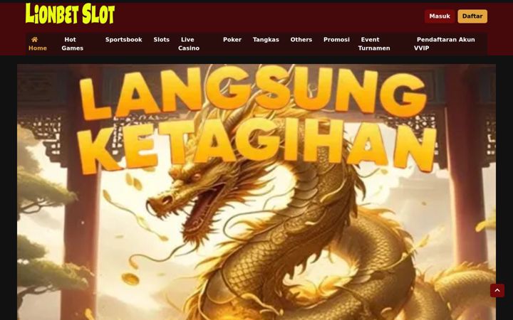 Screenshot of lionbetslot.org