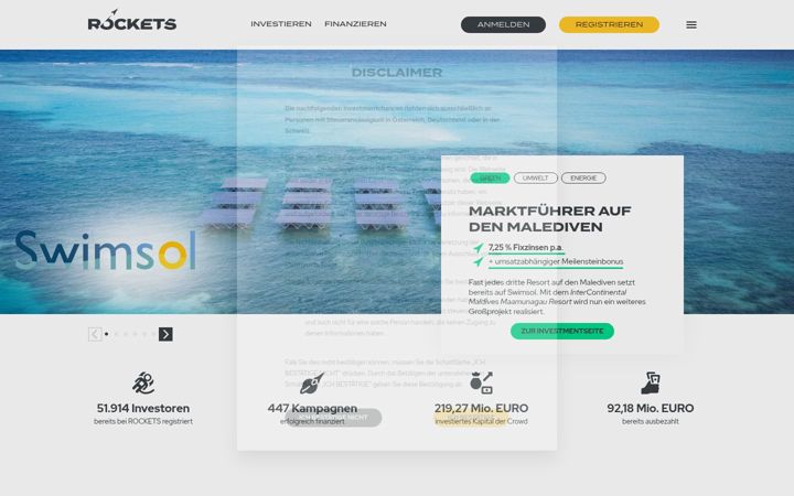 Screenshot of lionrocket.com