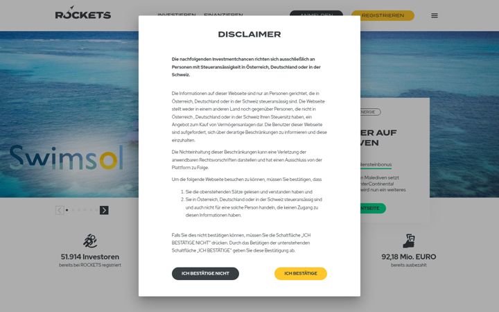 Screenshot of lionrocket.de