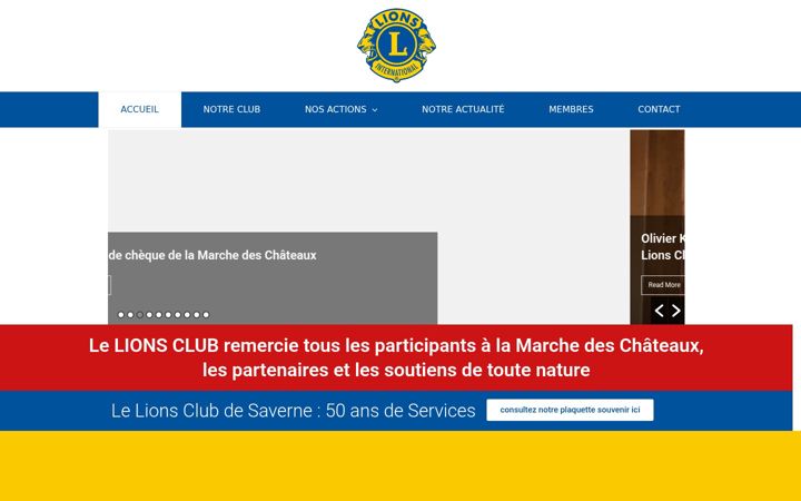 Screenshot of lions-club-saverne.fr