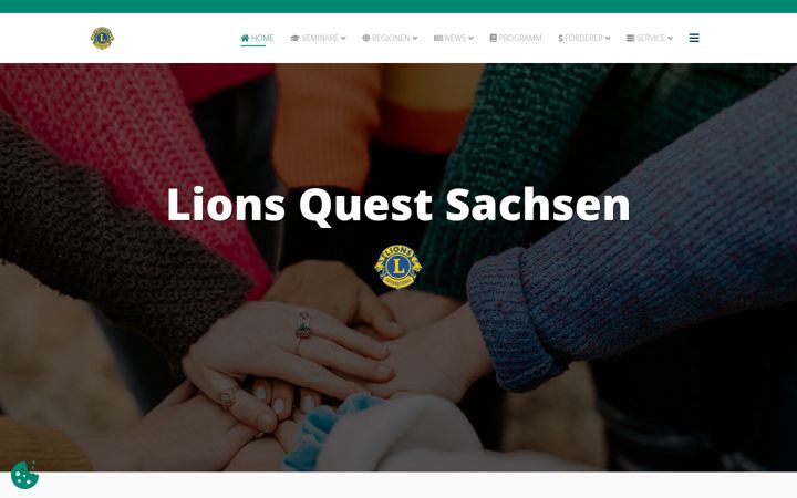 Screenshot of lions-quest-sachsen.de