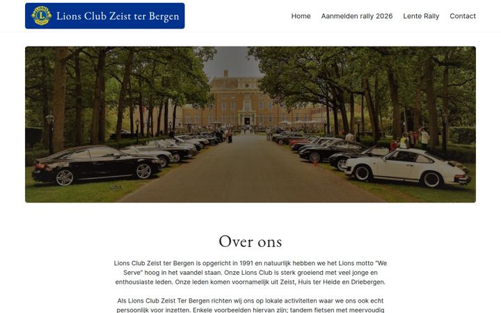 Képernyőkép: lionszeistterbergen.nl