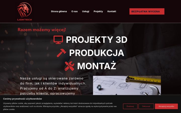 Screenshot of liontech.pl