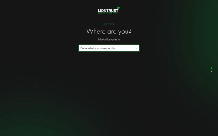 Screenshot of liontrust.com