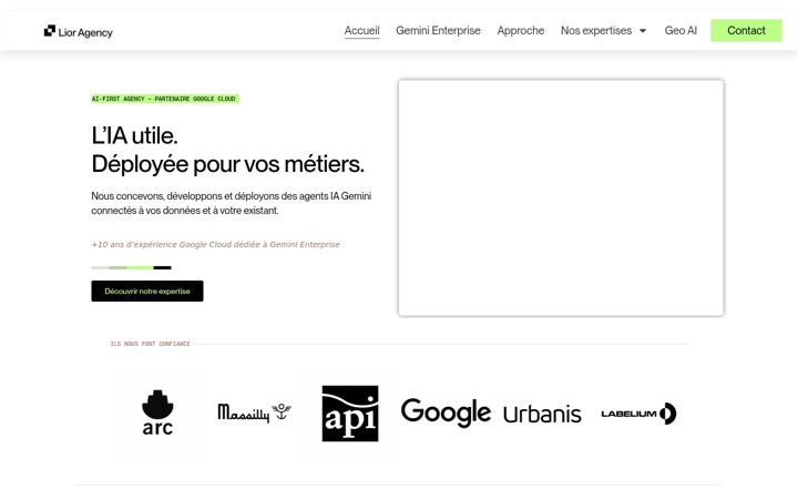 Screenshot of lior-agency.com