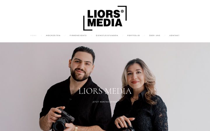 Screenshot of liorsmedia.de