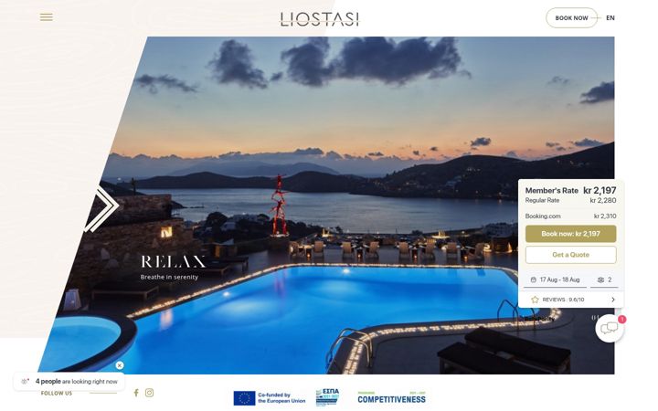 Screenshot of liostasi.com