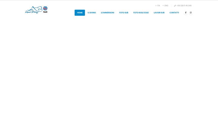 Screenshot of liparidivingcenter.it
