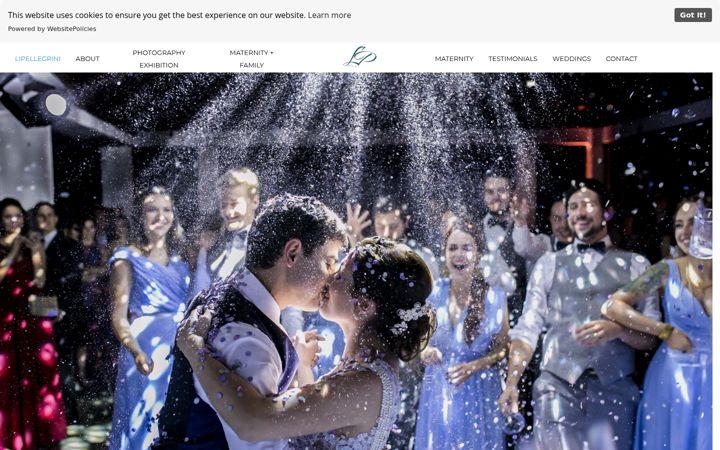 Screenshot of lipellegrini.com