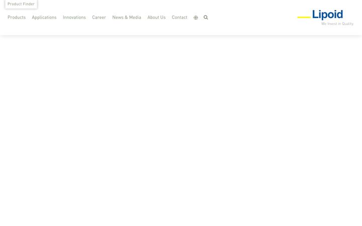 Screenshot of lipoid.com