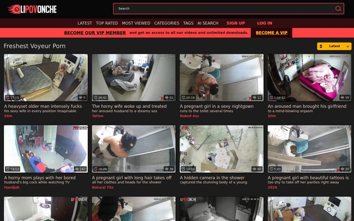 Screenshot of lipovonche.com