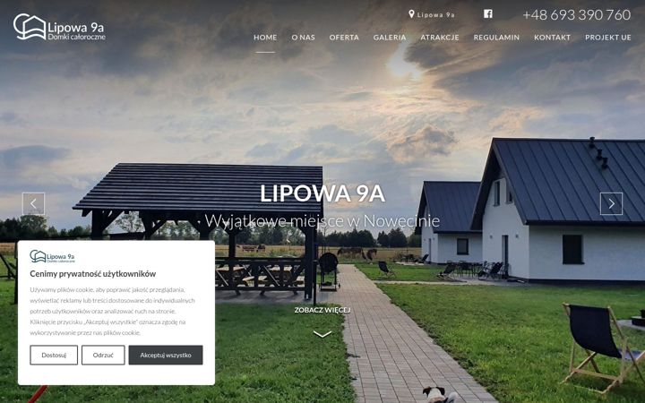 Screenshot of lipowa9a.pl