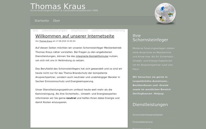 Screenshot of lippefeger.de